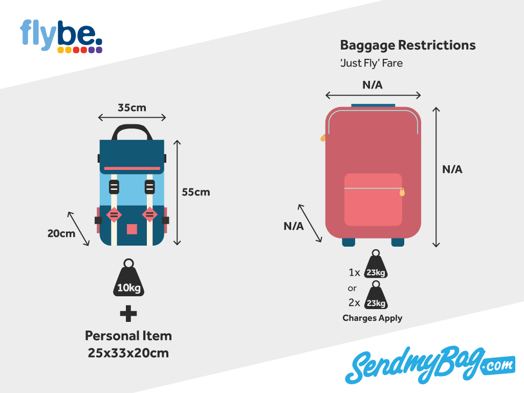 Flybe cabin suitcase shop size